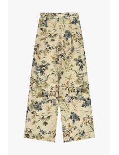Pantalon palazzo à jambes larges et imprimé floral Dixie