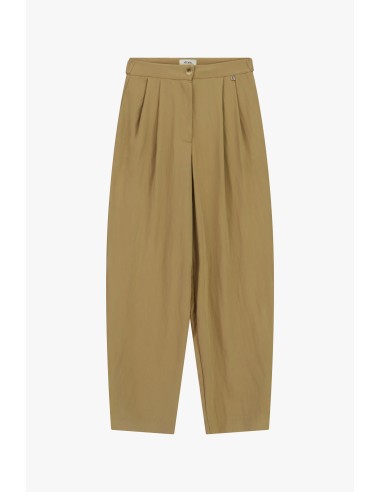 Pantalon palazzo cropped à pinces Dixie