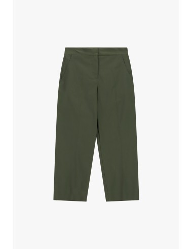 Pantalon cropped à jambe droite avec poches Dixie