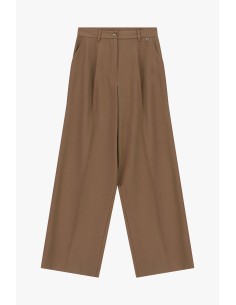 Dixie Palazzo-broek met wijde pijpen en plooien 2