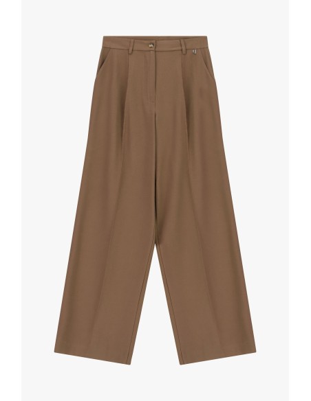Pantalon de palace à jambes larges Dixie avec fléchettes