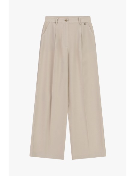 Pantalon de palace à jambes larges Dixie avec fléchettes