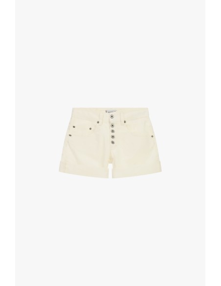 Shorts à coupe régulière avec revers et boutons S.V.P.