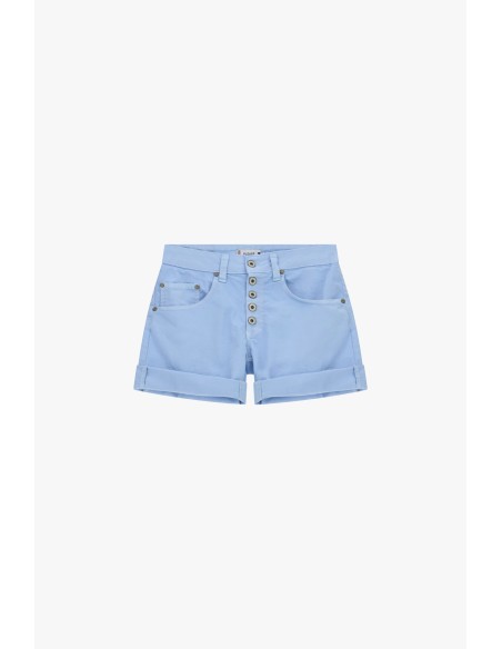 Shorts à coupe régulière avec revers et boutons S.V.P.