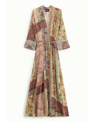 Lange jurk met fantasieprint Dixie