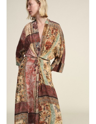Robe longue à imprimé fantaisie Dixie