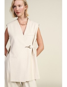 Gilet met zijsluiting en voorzakken Dixie