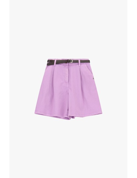 Regular-fit shorts met plooien en tailleband Please