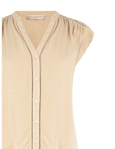 Rinascimento - Chemise ample en viscose à col en V