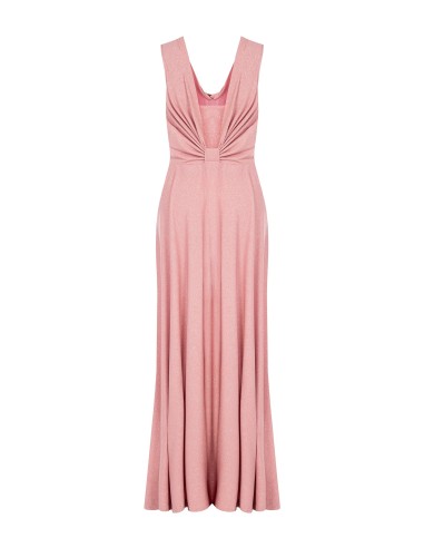 Rinascimento Glitter Halter Neck Long Dress