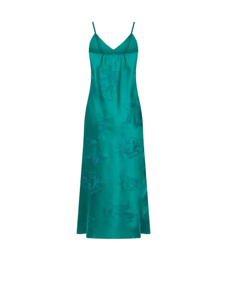 Rinascimento Jacquard Satin Midi Petticoat Dress