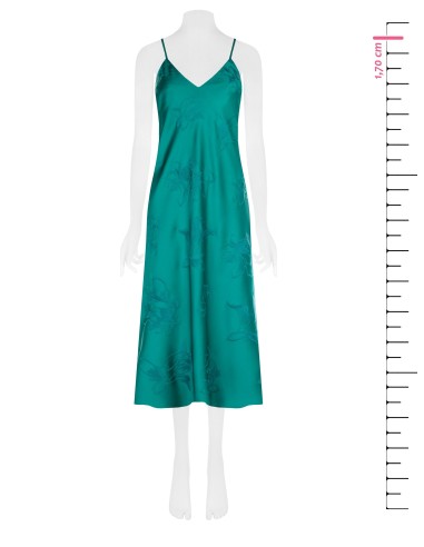 Rinascimento Jacquard Satin Midi Petticoat Dress