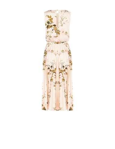 Robe de satin longueur genou avec ceinture ajustée et évasée Rinascimento coordonné
