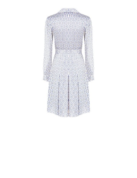 Rinascimento - Robe à carreaux plissée en viscose