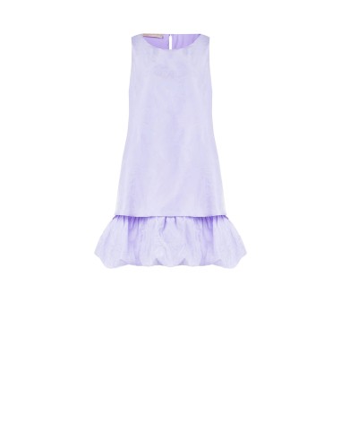 Rinascimento Jacquard Satin Short A-line Dress
