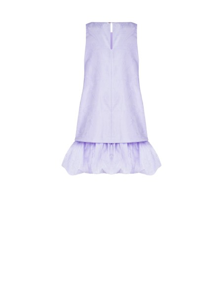 Rinascimento Jacquard Satin Short A-line Dress