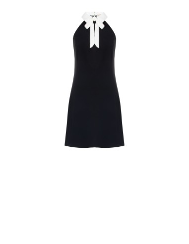 Robe courte et trapue en tissu fluide Rinascimento