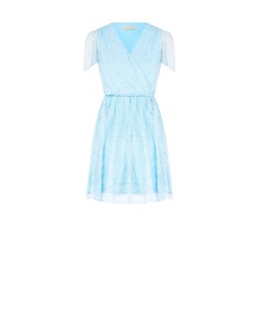 Rinascimento - Robe courte en dentelle à col en V croisé
