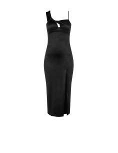 Robe fourreau en maille brillante avec découpes sur l'encolure Rinascimento