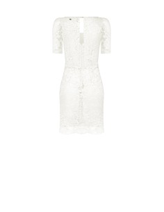 Robe courte en dentelle à décolleté cœur Rinascimento 2