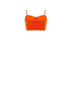 Crop top-bralette van parachutestof Rinascimento 2