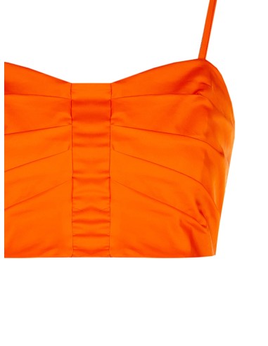 Crop top bralette en toile parachute Rinascimento