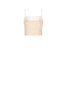 Top bustier à pois Rinascimento 2