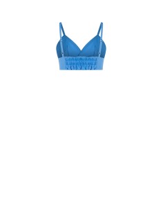 Top bralette en tissu bi-extensible avec élastique froncé au dos Rinascimento 2