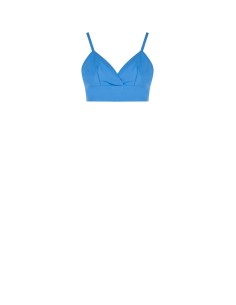 Bralette-top van bi-stretchstof met gerimpeld elastiek aan de achterkant Rinascimento