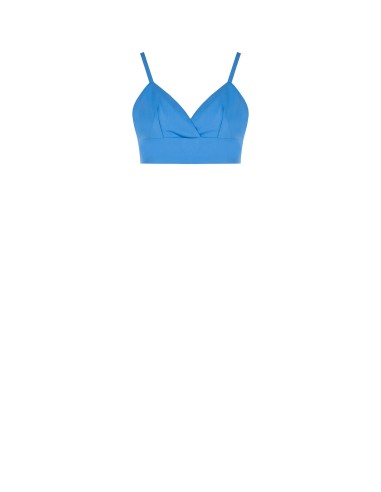 Bralette-top van bi-stretchstof met gerimpeld elastiek aan de achterkant Rinascimento