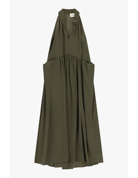 Dixie V-Neck Sleeveless Midi Dress