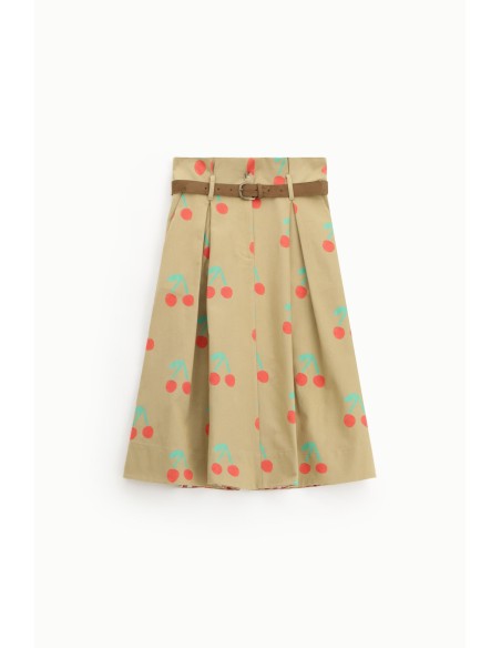Jupe à motifs avec ceinture Dixie