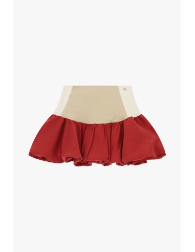 Jupe courte évasée avec volant volumineux Dixie