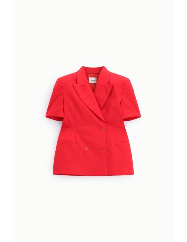 Dixie Tailored Short Sleeve Double Breasted Blazer