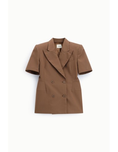 Dixie Tailored Short Sleeve Double Breasted Blazer