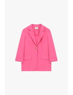 Dixie blazer met één rij knopen en klepzakken 2