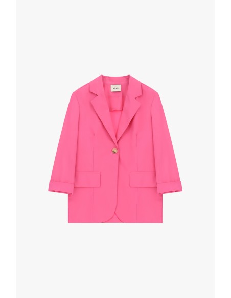 Blazer droit à poches à rabat Dixie