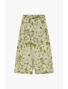 Palazzo-broek met bloemenprint en elastische taille van Dixie