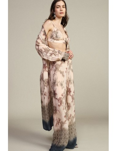 Pantalon à bordures géométriques Floral Fantasy Palace Dixie