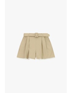 Short regular fit avec ceinture et bordure ajourées, s’il vous plaît 2