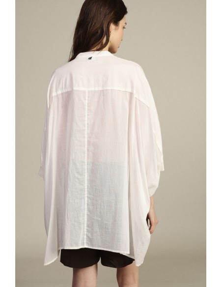 Oversized blouse met bloemmotieven van Dixie