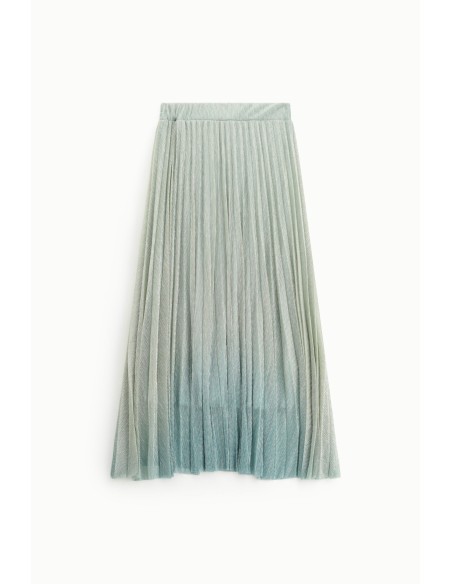 Dixie geplooide midi-rok