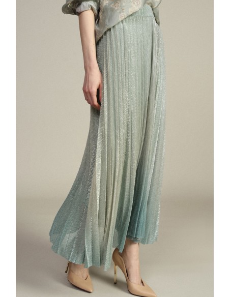 Dixie geplooide midi-rok