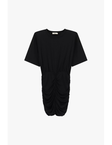 Robe courte avec fronces sur le devant Dixie