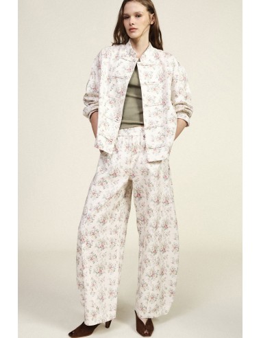 Dixie Palazzo-broek met bloemenprint en wijde pijpen