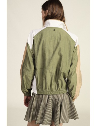 Bomber avec empiècements contrastants et poignets élastiques Dixie