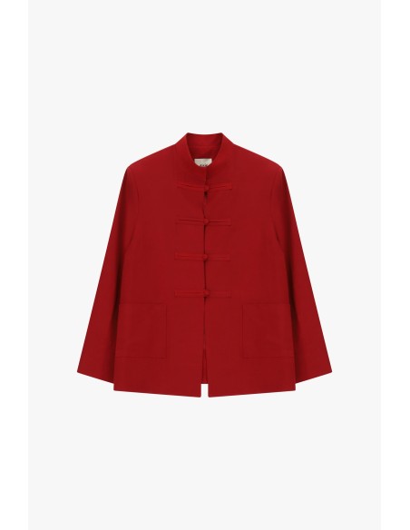 Vestes d’extérieur avec fermeture à nouer et poches frontales Dixie