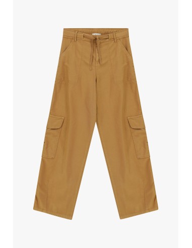 Pantalon palazzo avec poches cargo latérales Dixie