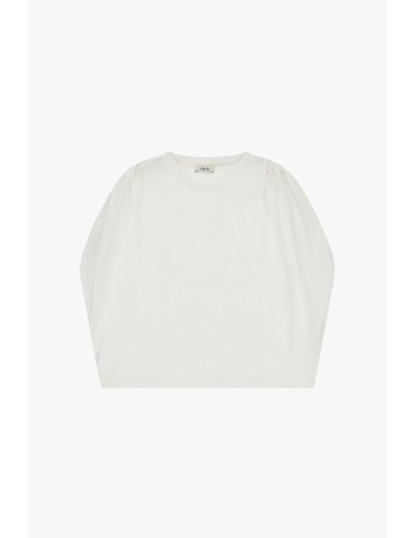 T-shirt à manches longues avec épaules froncées Dixie