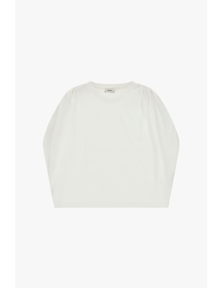 T-shirt à manches longues avec épaules froncées Dixie